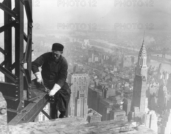 Old-timer keeping up with the boys, NYC