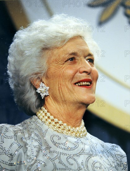 First Lady Barbara Bush