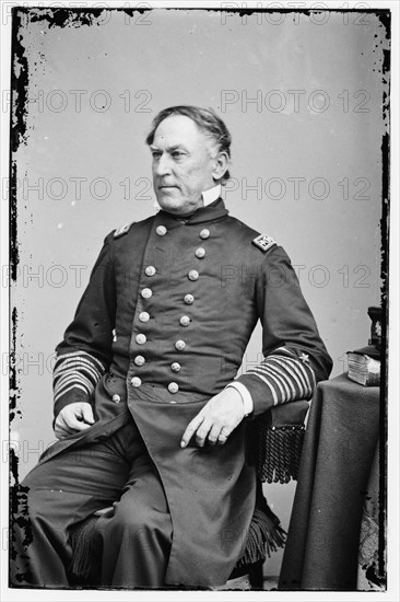 Portrait of Rear Adm. David G. Farragut