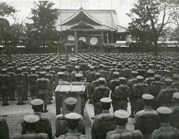 Grand festival of the Yakusuni shrine