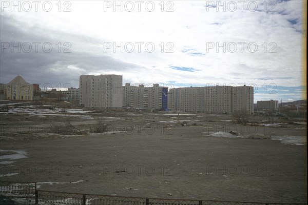 Buildings in Murmansk Russia