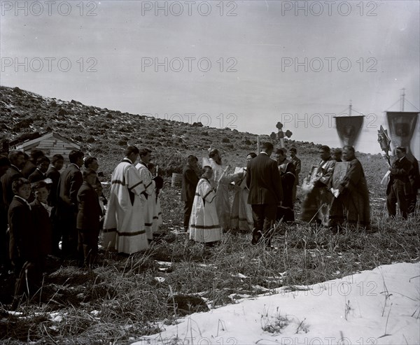 Religious Service Outside