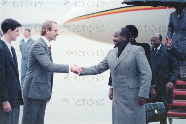 Uganda president H.E. Yoweri Museveni