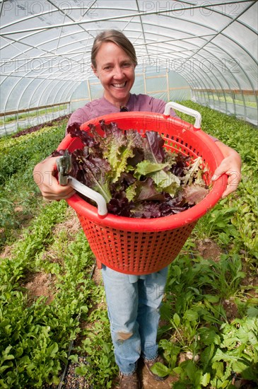 2011 USDA Visit to Amy's Organic Garden in Charles City