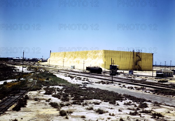 60 foot high sulphur vat