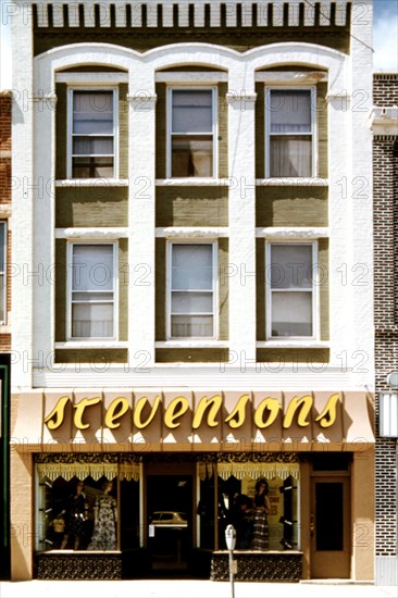 A Newly Restored and Painted Older Storefront