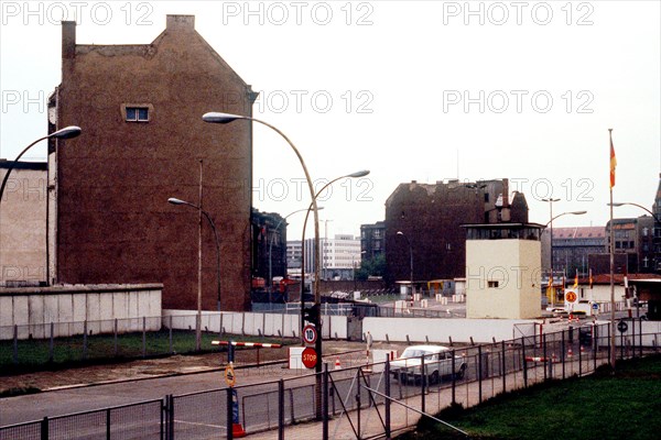 A view of Checkpoint Charlie