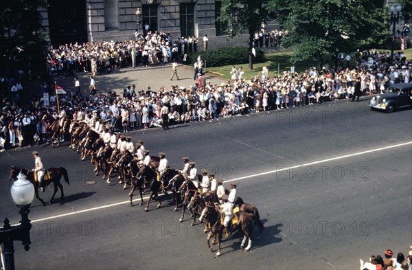 Black troops at the Memorial Day parade