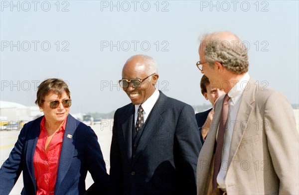 Cape Verde President Aristide Pereira