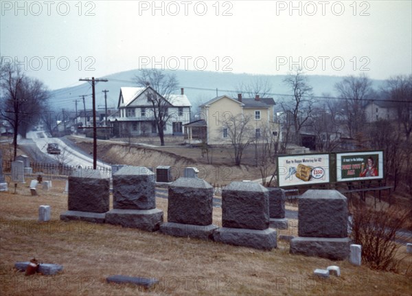 Cemetery at edge of Romney