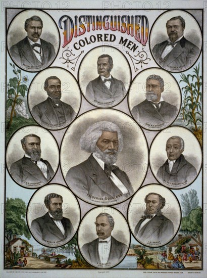 Distinguished colored men