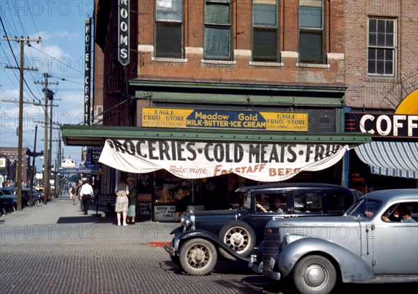 Eagle Fruit Store and Capital Hotel]