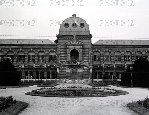 Exterior view of the 40th General Hospital