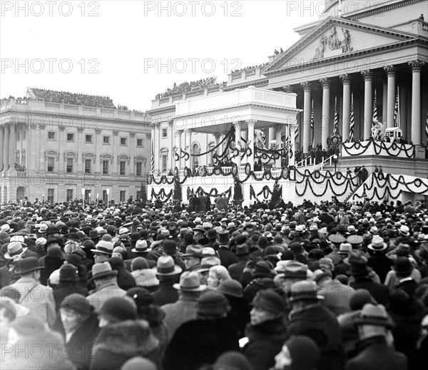 Franklin Roosevelt First Inaguration