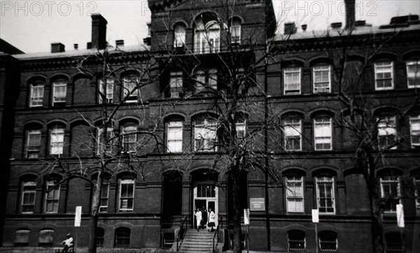 Front entrance of the Army Medical Museum and Library building ca. 1940s