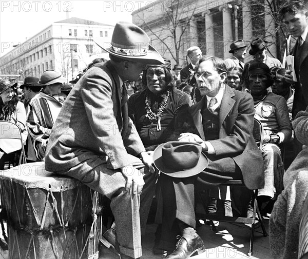 Gathering with Native Americans