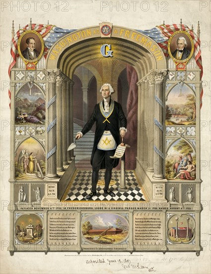 George Washington as a freemason