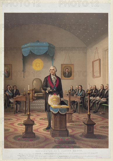 George Washington as a master Mason