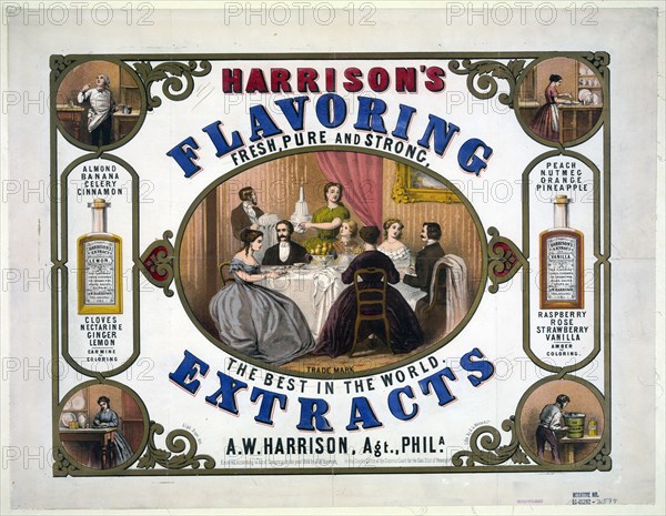 Harrison's flavoring extracts. Philadelphia