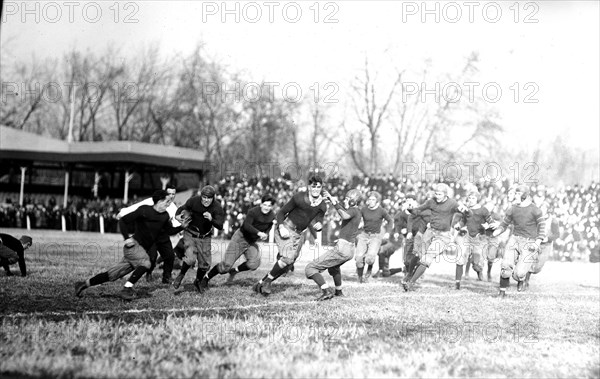 Harry Costello led Georgetown Hoyas college football team vs. Virginia