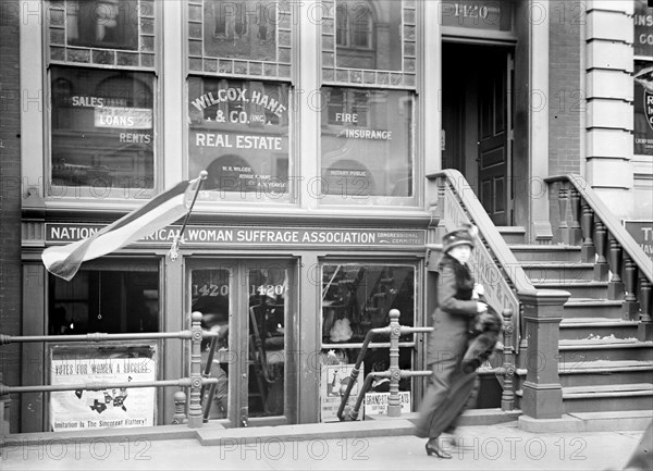 Headquarters of the National American Woman Suffrage Association