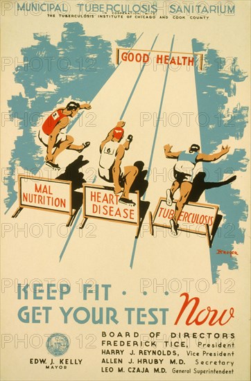 Keep fit ... get your test now