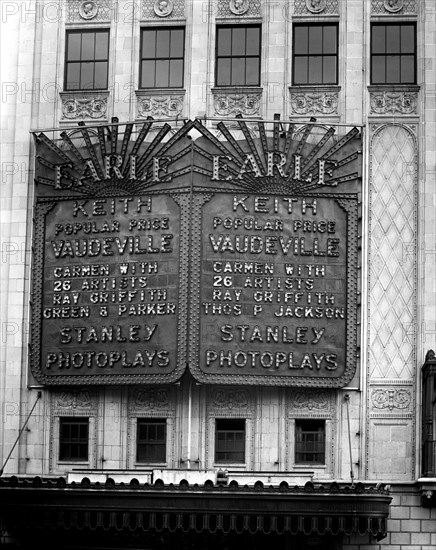 Keith's Theater exterior / outdoor sign Washington D.C.