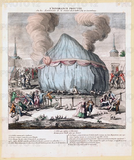 L'ignorance prouvée, 1784