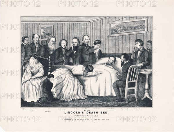 Lincoln's death bed : 453 Tenth Street
