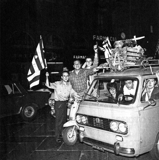 Milanese supporters of Juventus F.C.