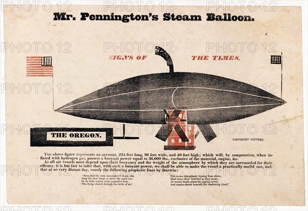 Mr. Pennington's steam balloon