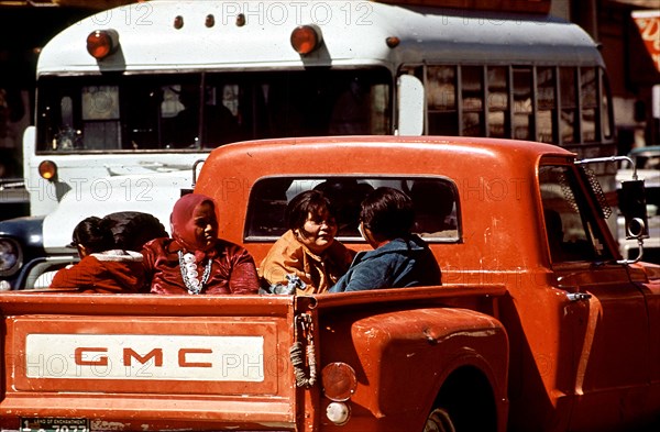 Navajos in Town For Saturday Morning Shopping Window Rock