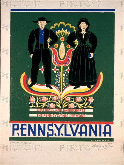 Pennsylvania Costumes and handicrafts