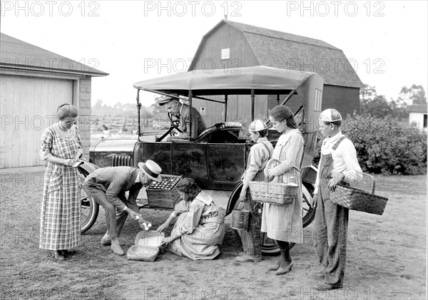 Photograph of Purchasing Eggs