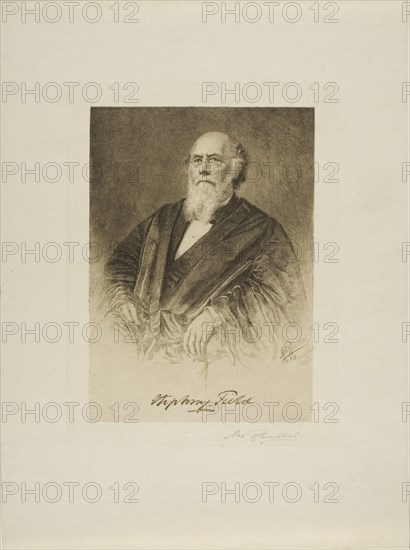 Portrait of Justice Stephen Field