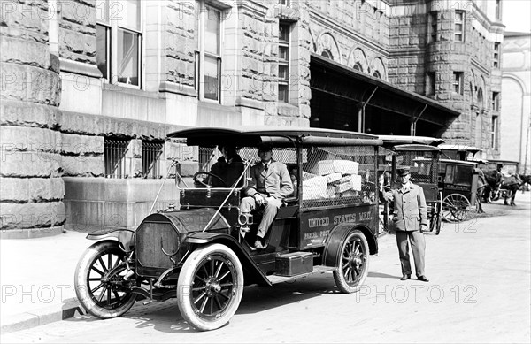 Postal truck