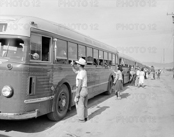 Evacuees of Japanese ancestry