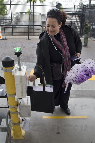 Biometric border entry and exit control pilot program