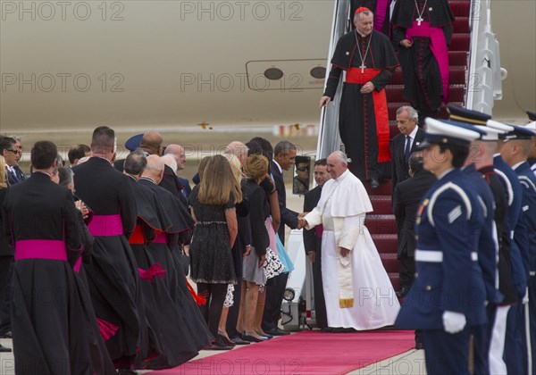 Security during the U.S. visit of Pope Francis