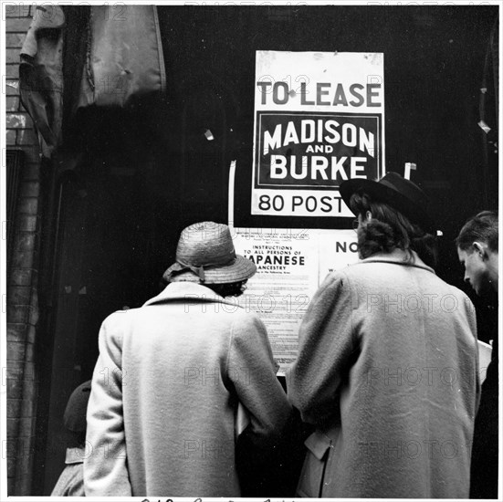 Evacuees of Japanese ancestry