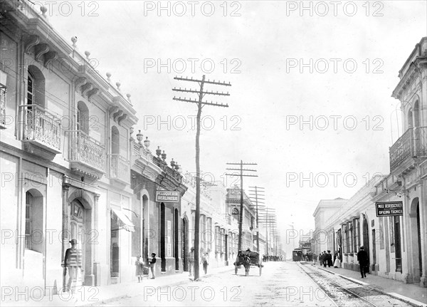 Street scene Guatemala City Guatemala