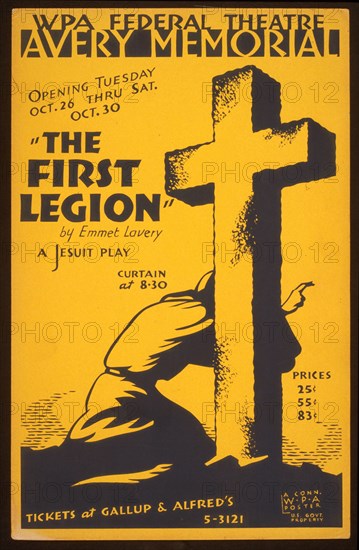 The first legion' by Emmet Lavery a Jesuit play.