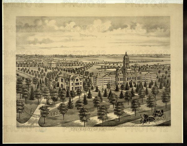 University of Michigan c 1874