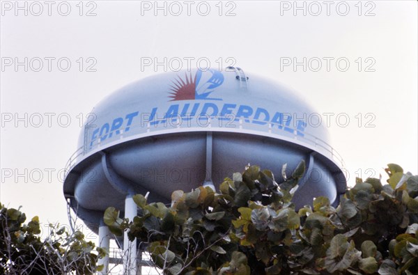 Water tower in Fort Lauderdale Florida