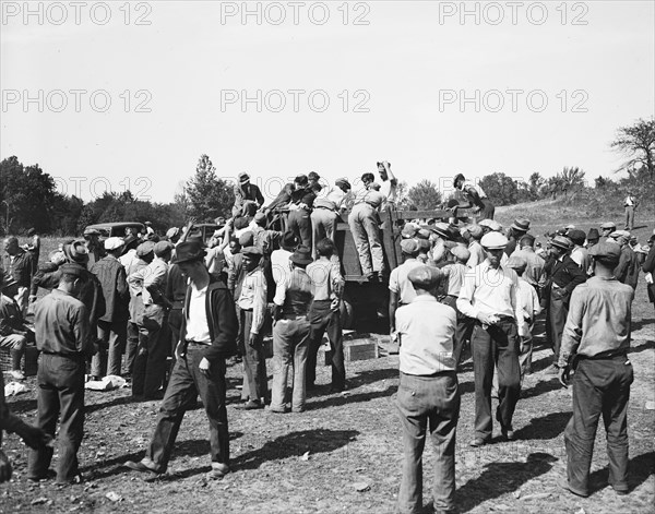 Workers at Tugwelltown