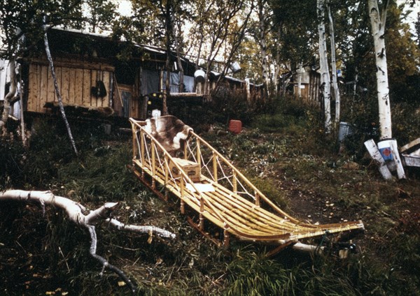 September 1976 - Cabin near 'paungaqtaugruq' along the Kobuk River - Kobuk National Park, Alaska