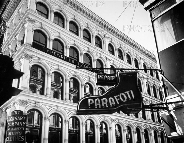 Facade, 317 Broadway, Manhattan ca. 1936