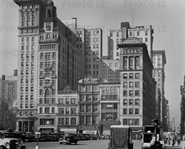 1930s New York City - Union Square West, Nos. 31-41, Manhattan ca. 1938