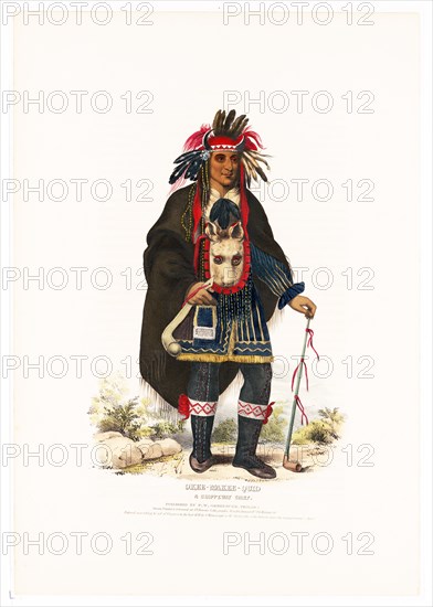 Okee-Makee-Quid a Chippeway chief ca. 1838