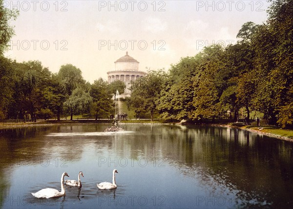 The Saxe Garden, Warsaw, Russia (i.e. Warsaw, Poland) ca. 1890-1900